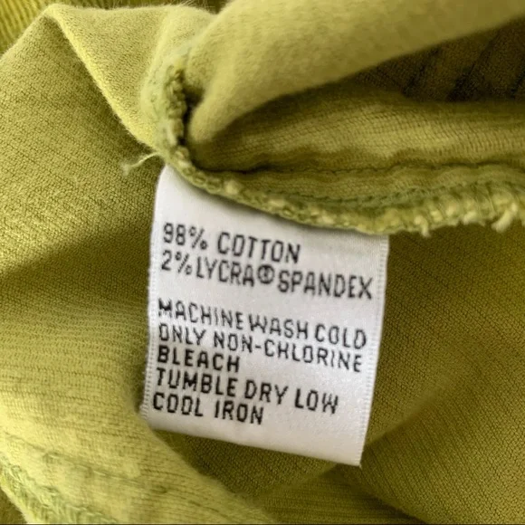 Talbots Avocado green corduroy blazer Size 2P - Picture 9 of 9